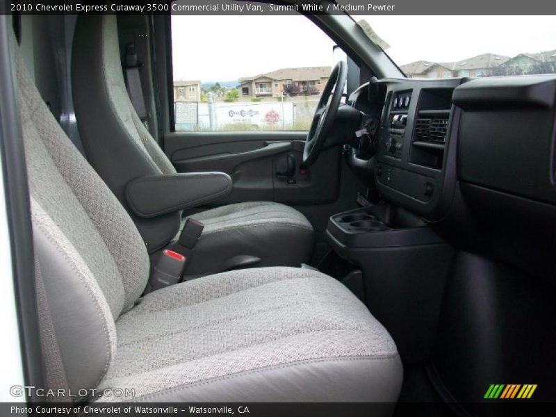 Summit White / Medium Pewter 2010 Chevrolet Express Cutaway 3500 Commercial Utility Van