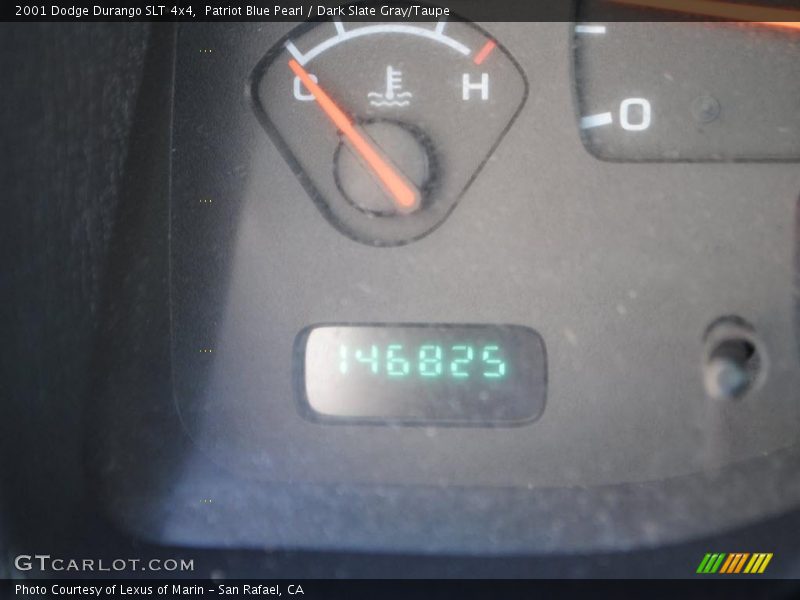 Patriot Blue Pearl / Dark Slate Gray/Taupe 2001 Dodge Durango SLT 4x4