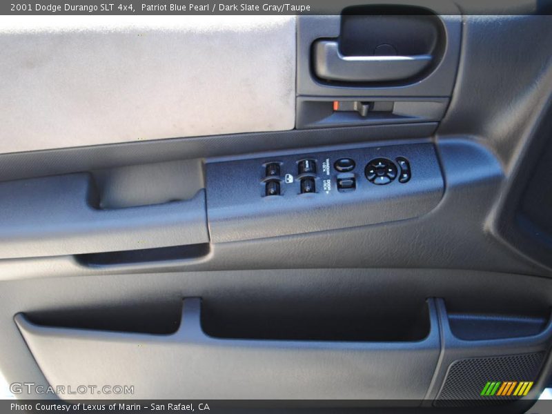 Patriot Blue Pearl / Dark Slate Gray/Taupe 2001 Dodge Durango SLT 4x4