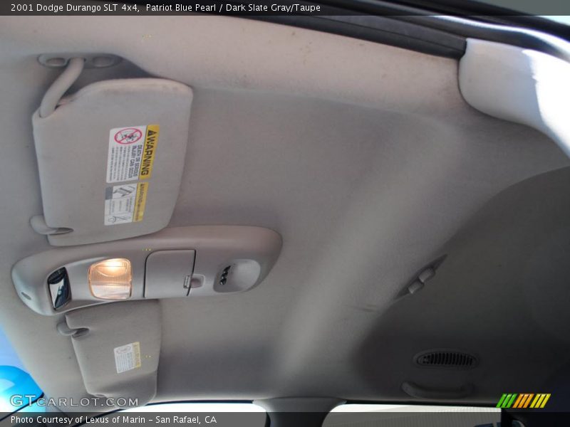 Patriot Blue Pearl / Dark Slate Gray/Taupe 2001 Dodge Durango SLT 4x4
