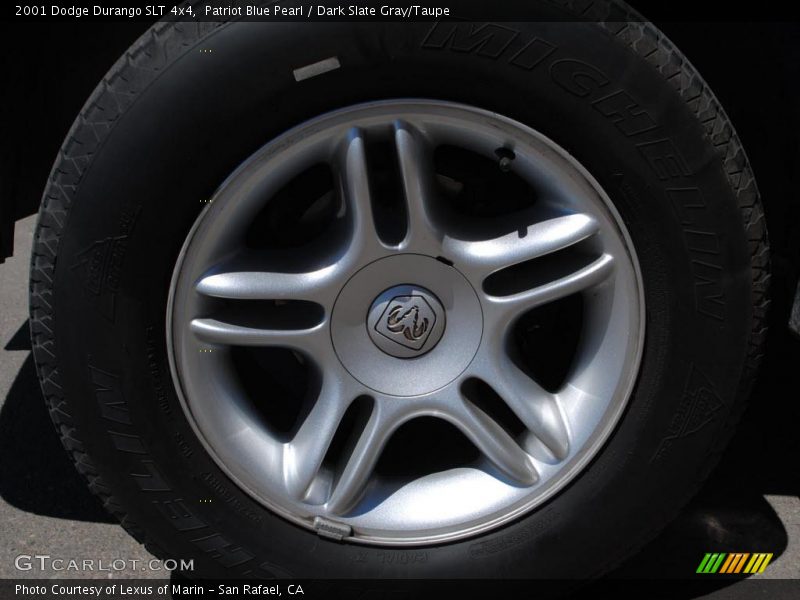 Patriot Blue Pearl / Dark Slate Gray/Taupe 2001 Dodge Durango SLT 4x4