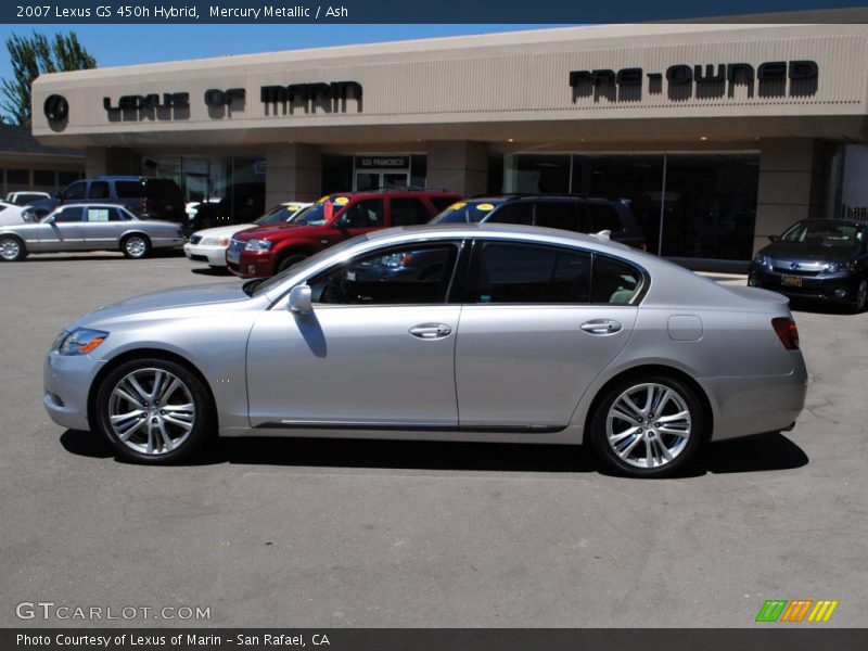 Mercury Metallic / Ash 2007 Lexus GS 450h Hybrid