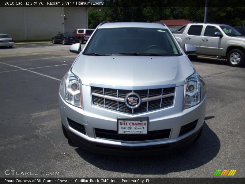 Radiant Silver / Titanium/Ebony 2010 Cadillac SRX V6