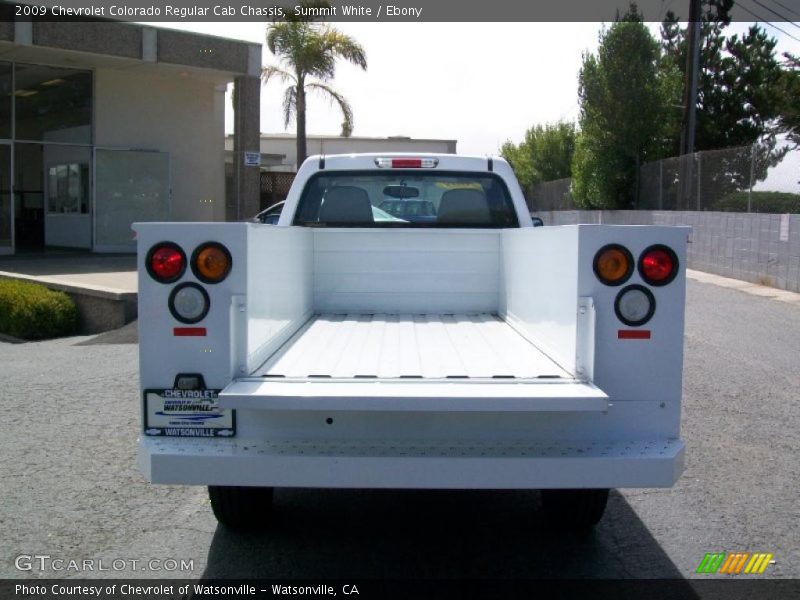 Summit White / Ebony 2009 Chevrolet Colorado Regular Cab Chassis