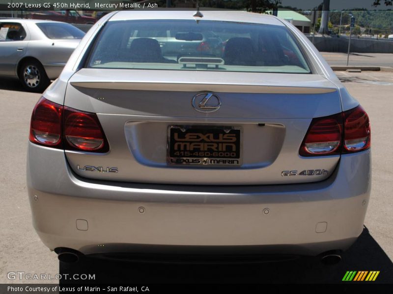 Mercury Metallic / Ash 2007 Lexus GS 450h Hybrid