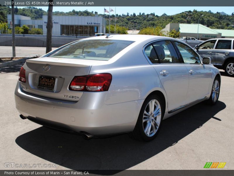 Mercury Metallic / Ash 2007 Lexus GS 450h Hybrid