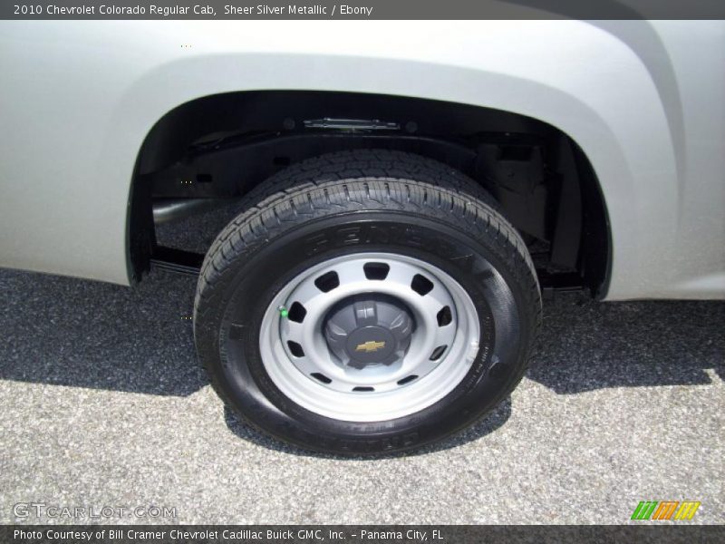 Sheer Silver Metallic / Ebony 2010 Chevrolet Colorado Regular Cab