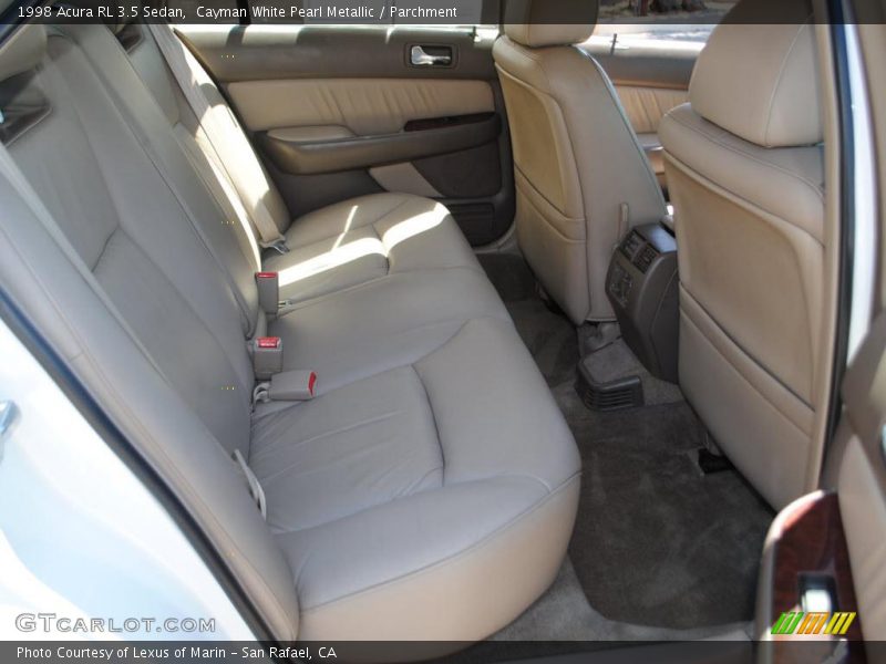 Cayman White Pearl Metallic / Parchment 1998 Acura RL 3.5 Sedan