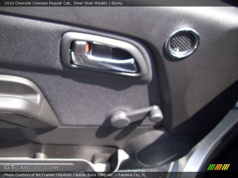 Sheer Silver Metallic / Ebony 2010 Chevrolet Colorado Regular Cab