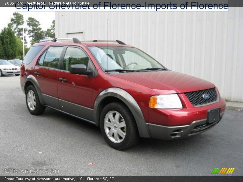 Redfire Metallic / Shale 2005 Ford Freestyle SE