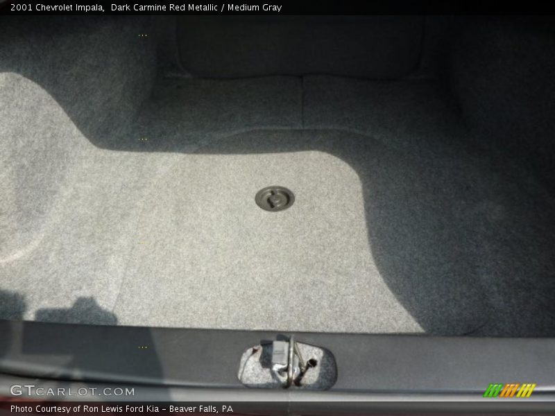 Dark Carmine Red Metallic / Medium Gray 2001 Chevrolet Impala