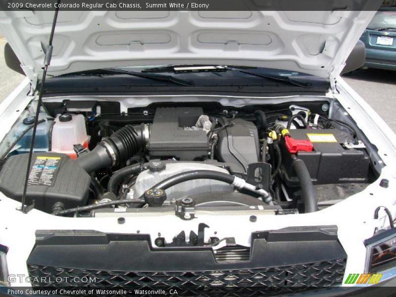 Summit White / Ebony 2009 Chevrolet Colorado Regular Cab Chassis