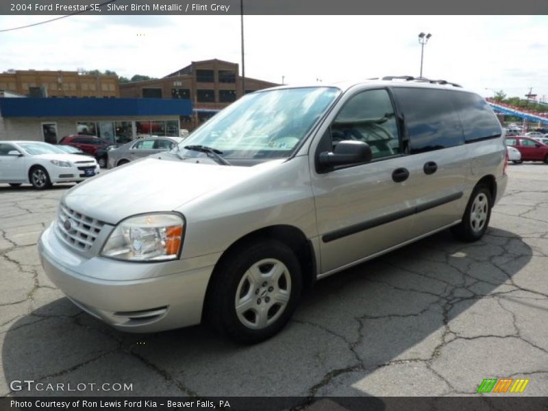 Silver Birch Metallic / Flint Grey 2004 Ford Freestar SE