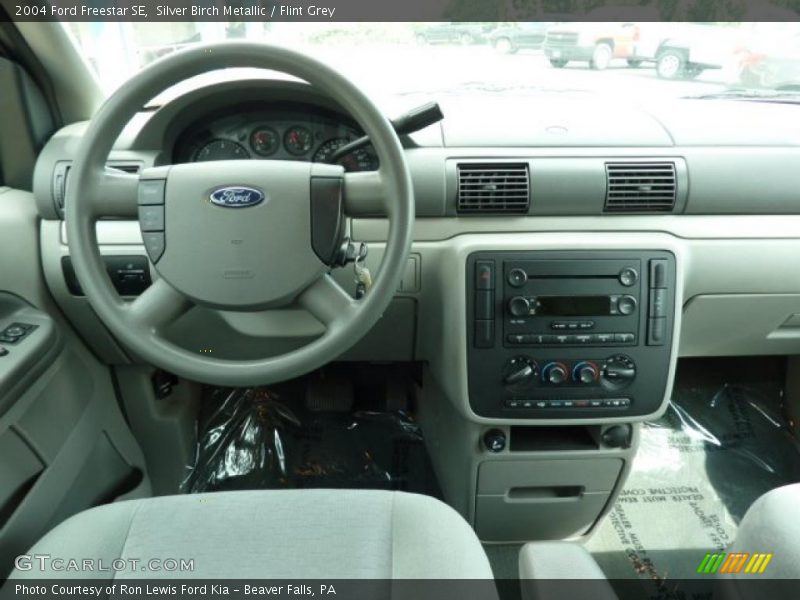 Silver Birch Metallic / Flint Grey 2004 Ford Freestar SE