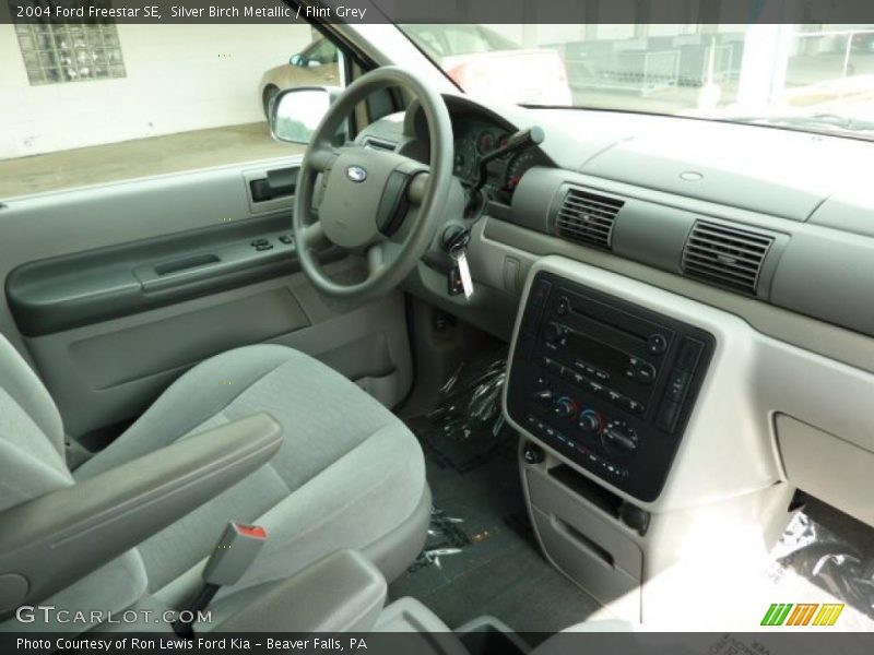 Silver Birch Metallic / Flint Grey 2004 Ford Freestar SE