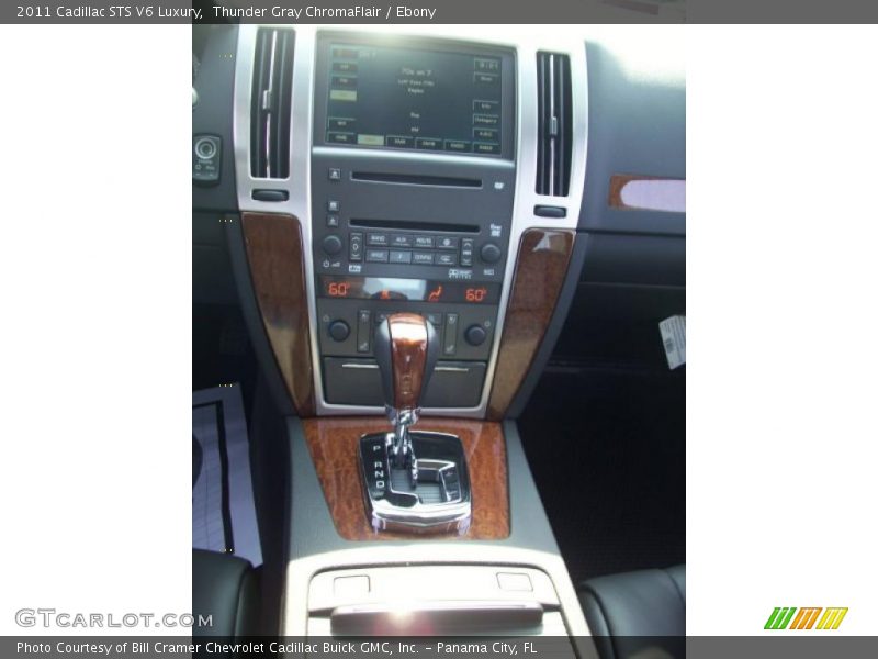 Thunder Gray ChromaFlair / Ebony 2011 Cadillac STS V6 Luxury