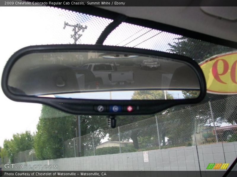 Summit White / Ebony 2009 Chevrolet Colorado Regular Cab Chassis