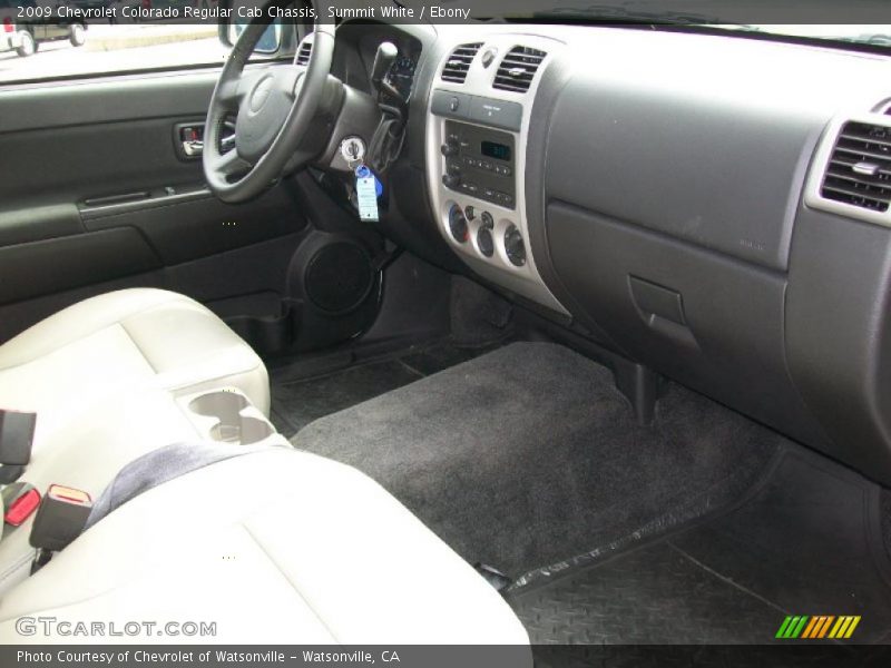 Summit White / Ebony 2009 Chevrolet Colorado Regular Cab Chassis