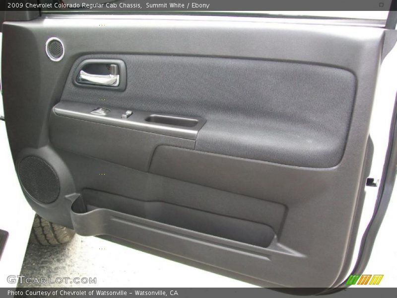 Summit White / Ebony 2009 Chevrolet Colorado Regular Cab Chassis
