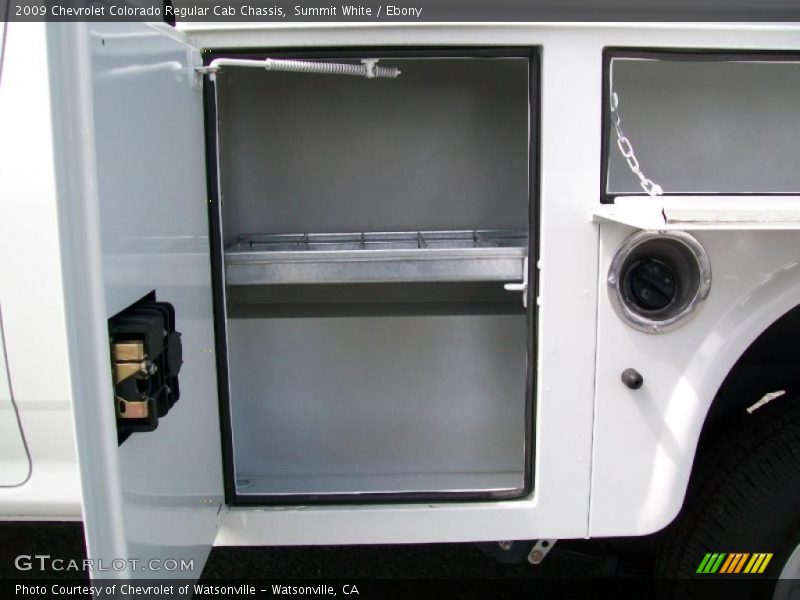 Summit White / Ebony 2009 Chevrolet Colorado Regular Cab Chassis