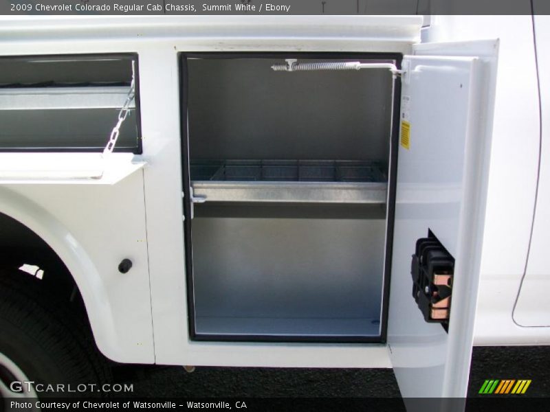 Summit White / Ebony 2009 Chevrolet Colorado Regular Cab Chassis