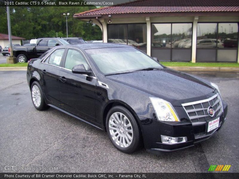 Black Raven / Cashmere/Cocoa 2011 Cadillac CTS 3.6 Sedan