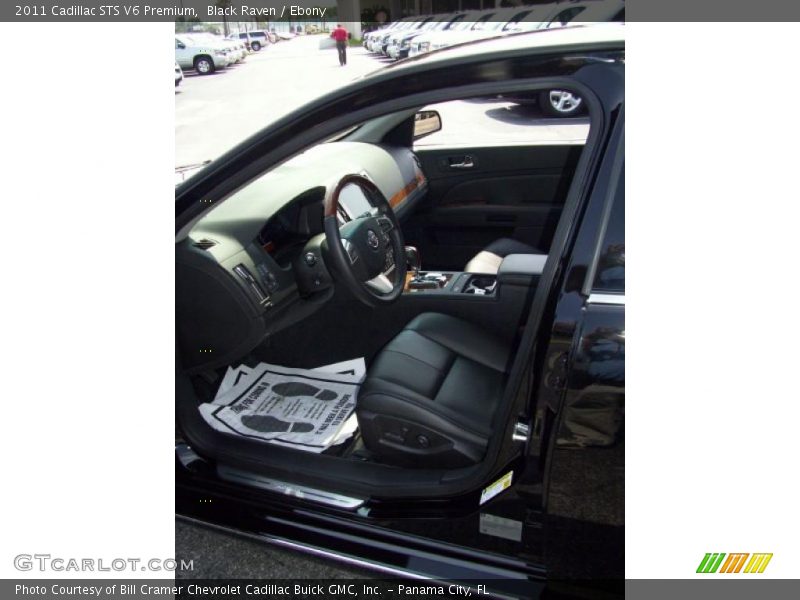 Black Raven / Ebony 2011 Cadillac STS V6 Premium