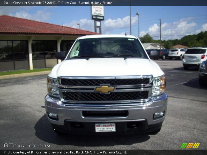 Summit White / Ebony 2011 Chevrolet Silverado 2500HD LT Crew Cab