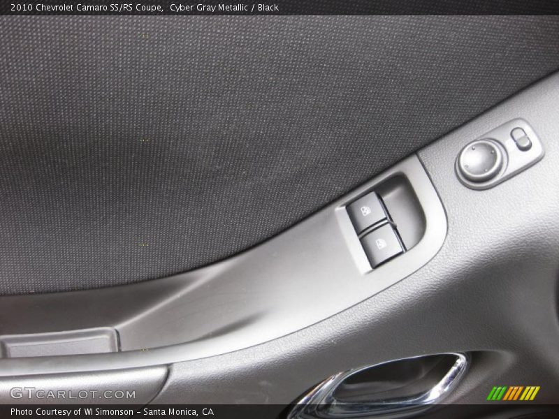 Cyber Gray Metallic / Black 2010 Chevrolet Camaro SS/RS Coupe