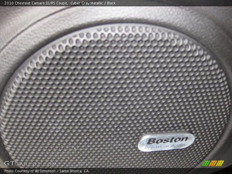 Cyber Gray Metallic / Black 2010 Chevrolet Camaro SS/RS Coupe