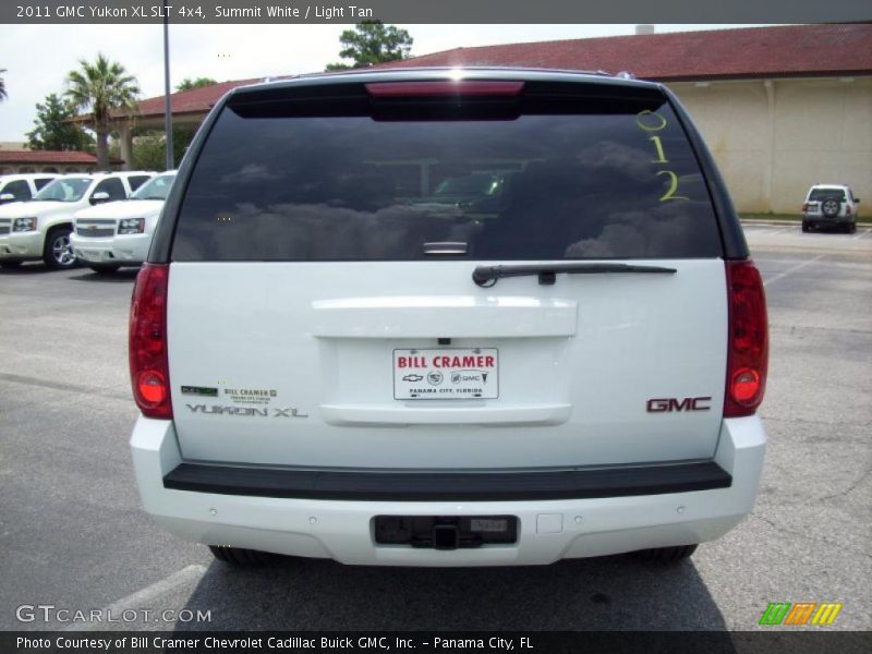 Summit White / Light Tan 2011 GMC Yukon XL SLT 4x4