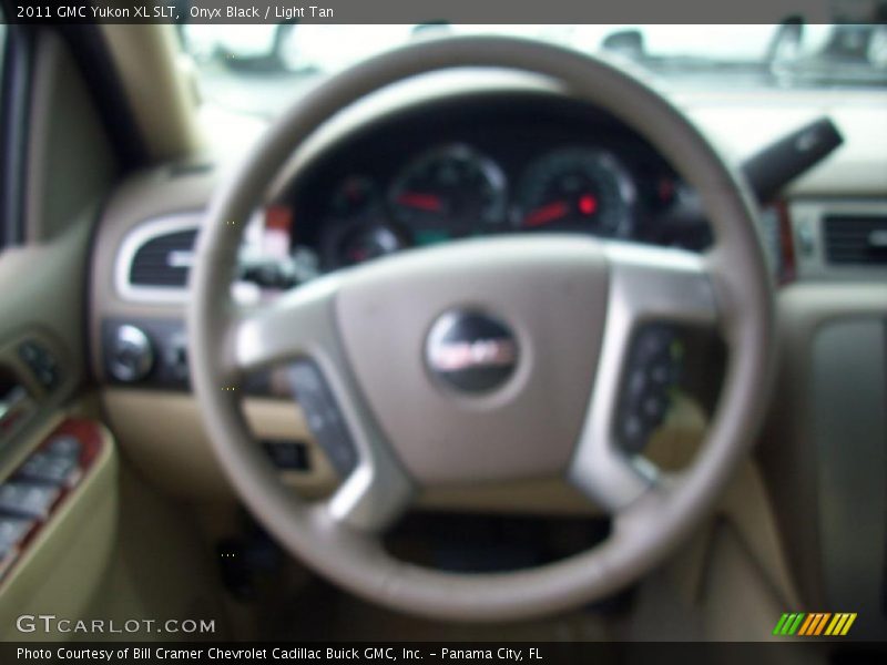 Onyx Black / Light Tan 2011 GMC Yukon XL SLT