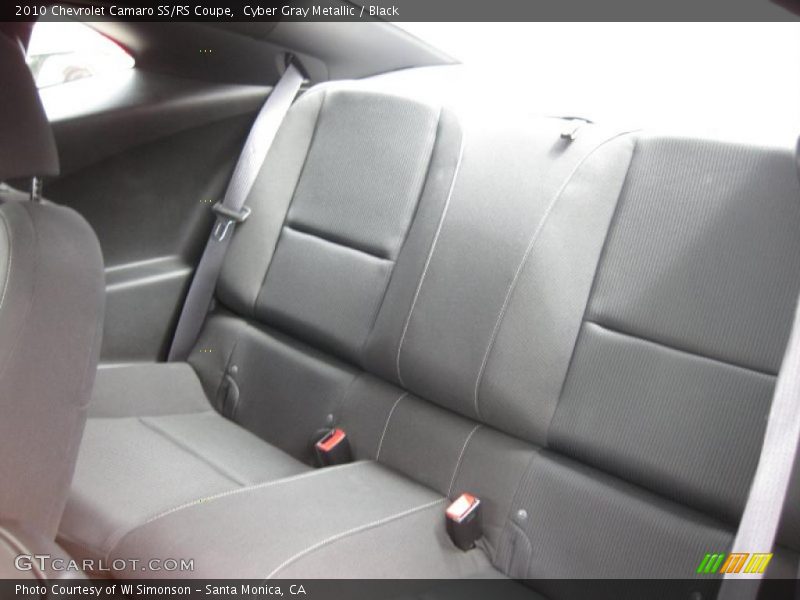 Cyber Gray Metallic / Black 2010 Chevrolet Camaro SS/RS Coupe