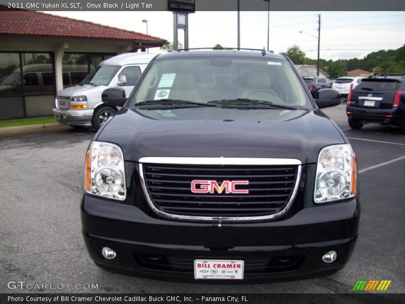 Onyx Black / Light Tan 2011 GMC Yukon XL SLT