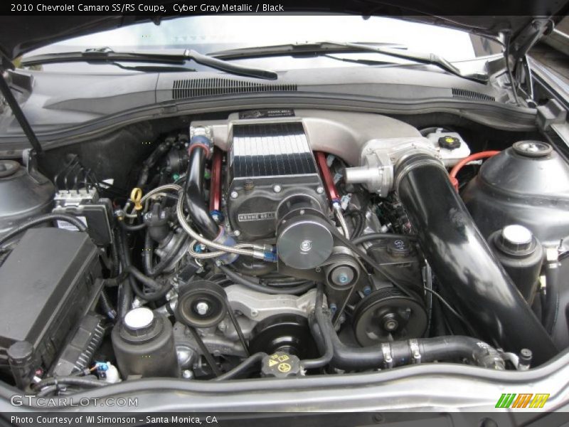 Cyber Gray Metallic / Black 2010 Chevrolet Camaro SS/RS Coupe