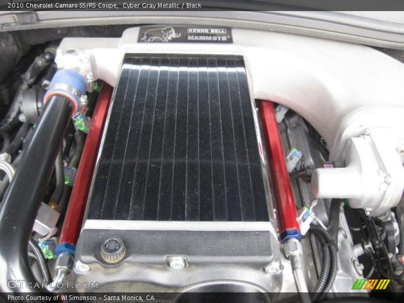 Cyber Gray Metallic / Black 2010 Chevrolet Camaro SS/RS Coupe