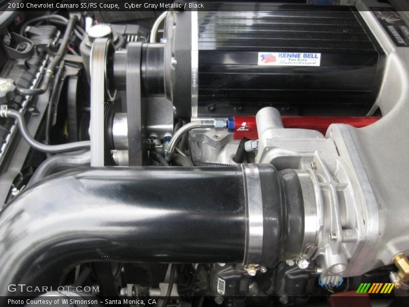 Cyber Gray Metallic / Black 2010 Chevrolet Camaro SS/RS Coupe