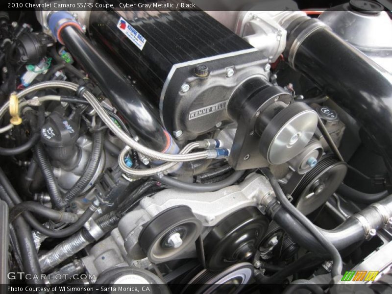 Cyber Gray Metallic / Black 2010 Chevrolet Camaro SS/RS Coupe