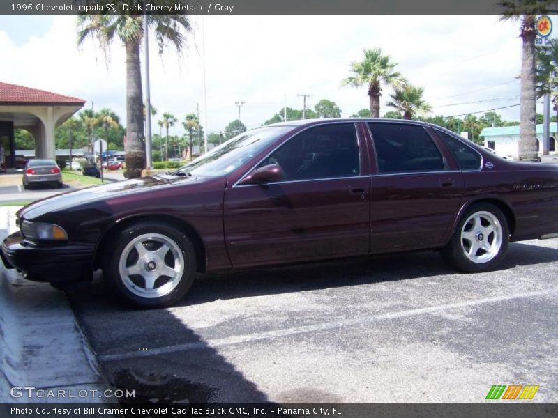 Dark Cherry Metallic / Gray 1996 Chevrolet Impala SS