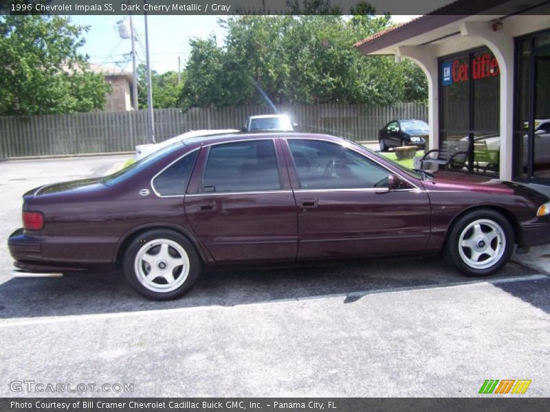 Dark Cherry Metallic / Gray 1996 Chevrolet Impala SS