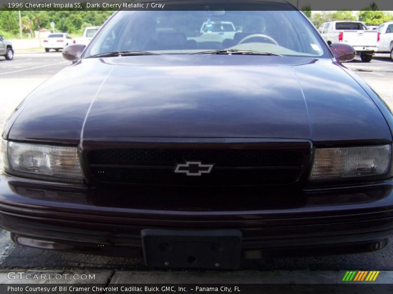 Dark Cherry Metallic / Gray 1996 Chevrolet Impala SS