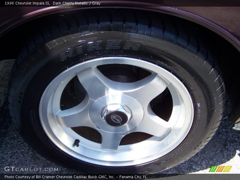 Dark Cherry Metallic / Gray 1996 Chevrolet Impala SS