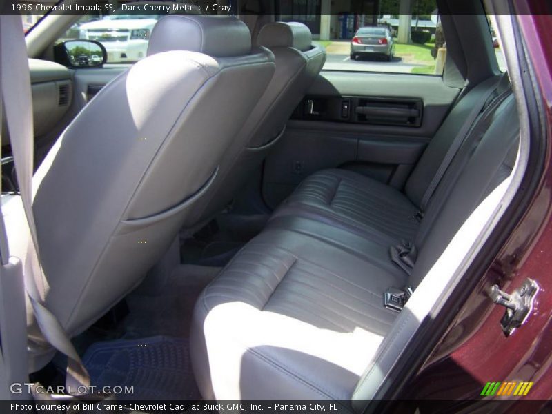 Dark Cherry Metallic / Gray 1996 Chevrolet Impala SS