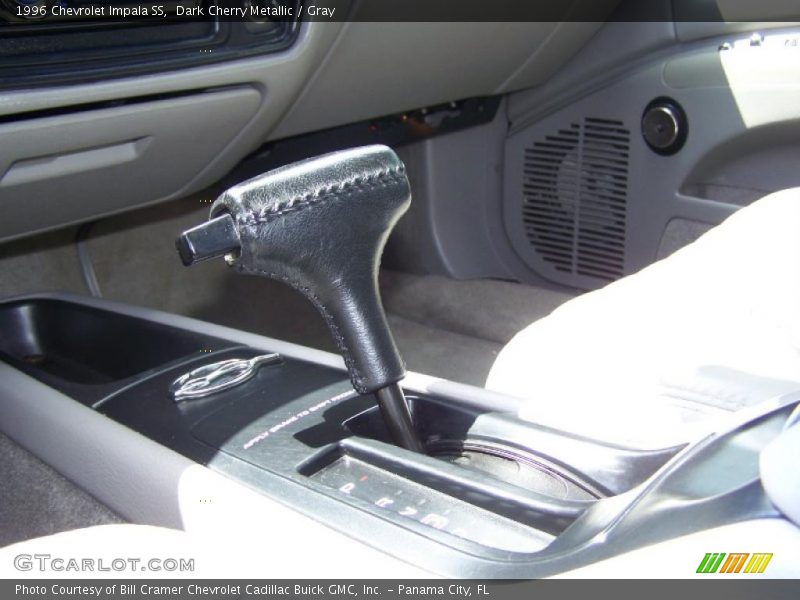 Dark Cherry Metallic / Gray 1996 Chevrolet Impala SS