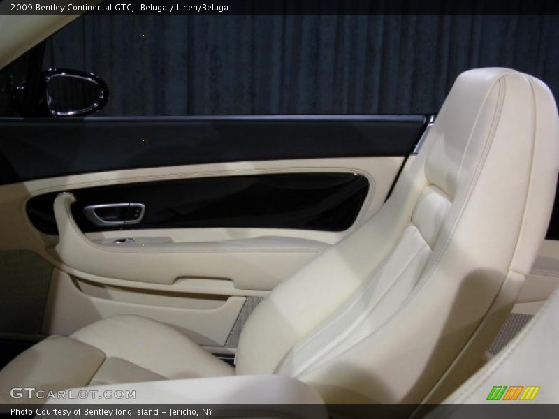 Beluga / Linen/Beluga 2009 Bentley Continental GTC
