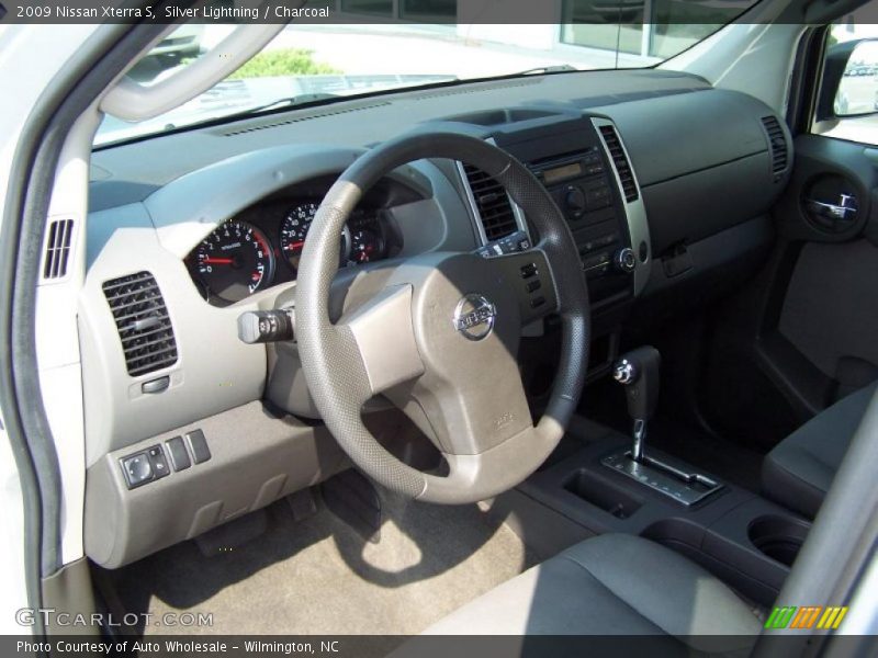 Silver Lightning / Charcoal 2009 Nissan Xterra S