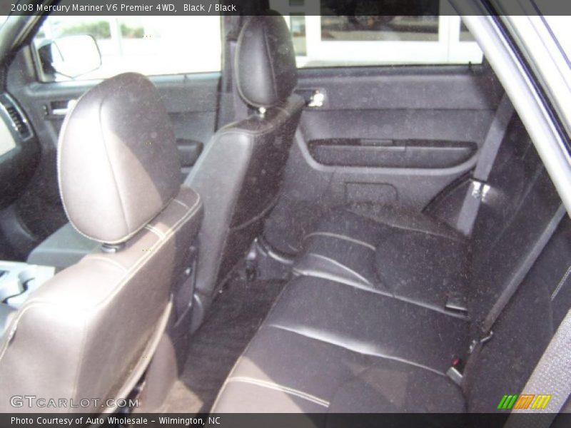 Black / Black 2008 Mercury Mariner V6 Premier 4WD