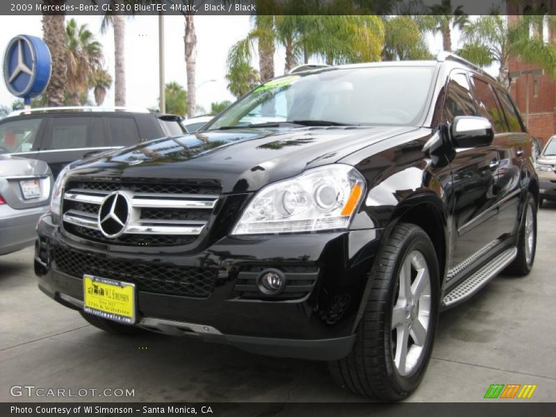 Black / Black 2009 Mercedes-Benz GL 320 BlueTEC 4Matic