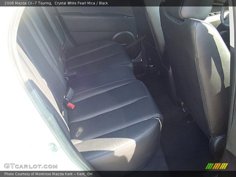 Crystal White Pearl Mica / Black 2008 Mazda CX-7 Touring