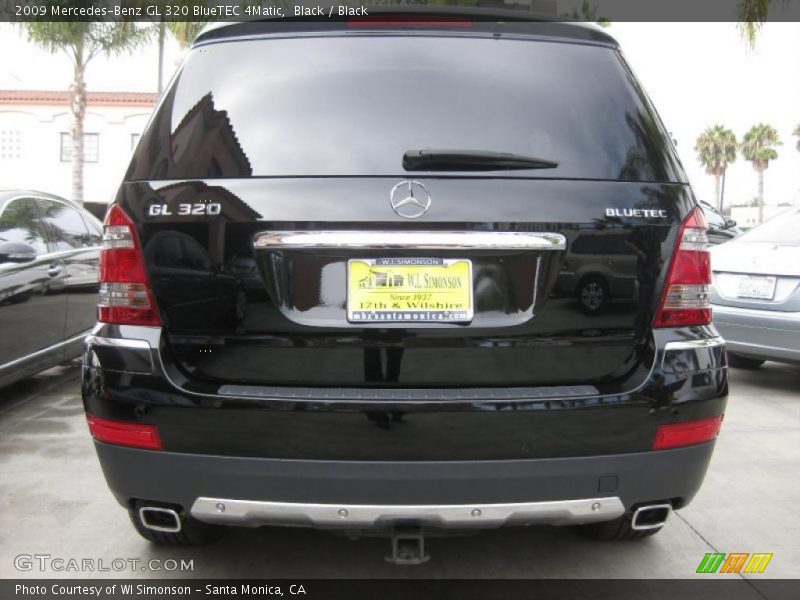 Black / Black 2009 Mercedes-Benz GL 320 BlueTEC 4Matic